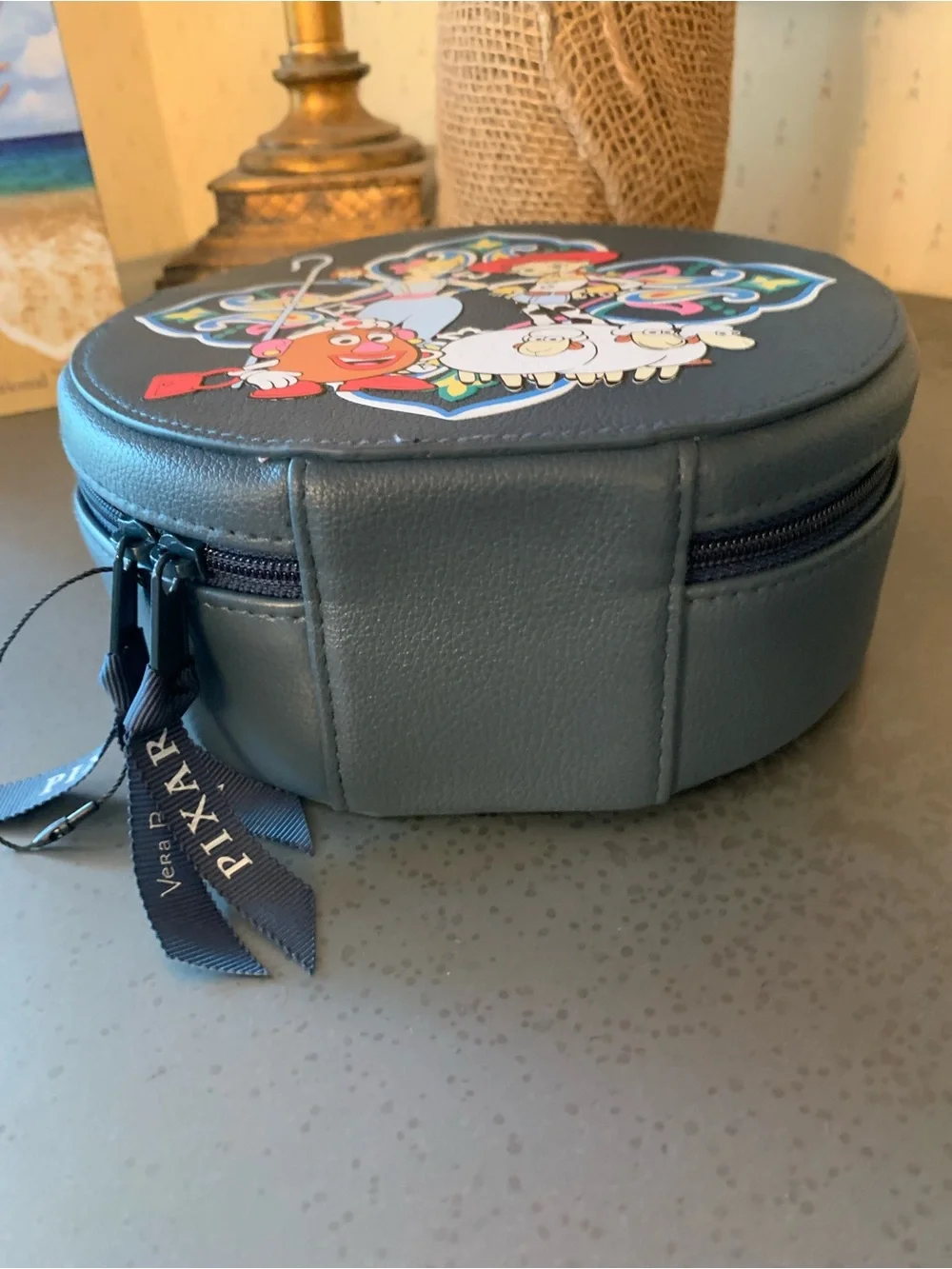 DISNEY PIXAR, Vera Bradley NEW WITH BLACK HANG TAG, Cosmetic Case.